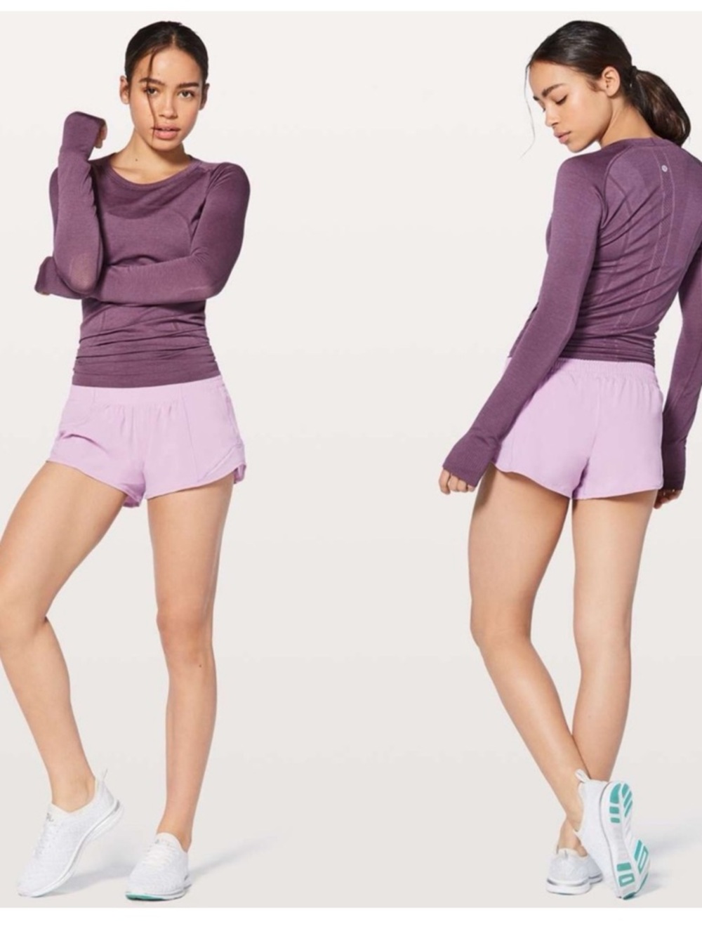 Lululemon Hotty Hot Short II Lilac Quartz Size 10